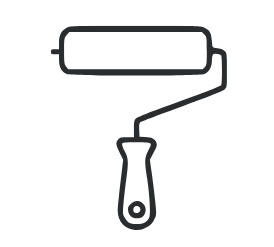 paint roller icon